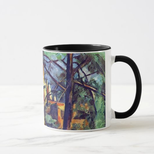 Paul Cezanne - Chateau Noir Het Zwarte Landhuis Mok (Rechts)