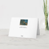 Paul Cezanne - Chateau Noir Kaart (Achterkant)