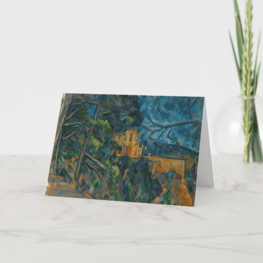 Paul Cezanne - Chateau Noir Kaart (Voorkant)