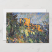 Paul Cezanne - Chateau Noir Kaart (Voorkant)