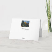 Paul Cezanne - Chateau Noir Kaart (Achterkant)