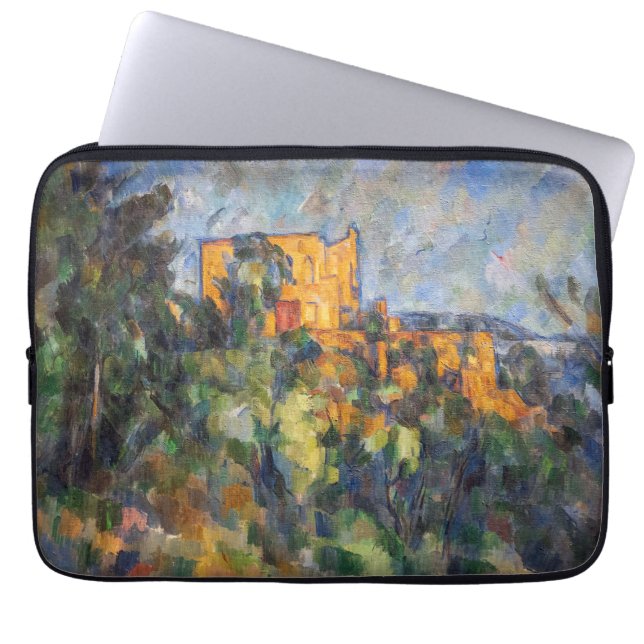 Paul Cezanne - Chateau Noir Laptop Sleeve (Voorkant)