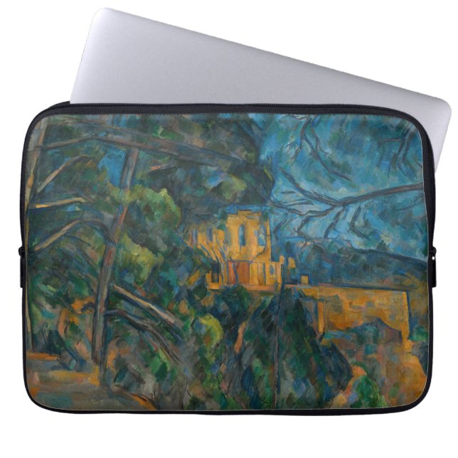 Paul Cezanne - Chateau Noir Laptop Sleeve (Voorkant)