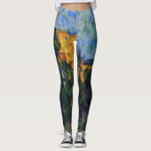 Paul Cezanne - Chateau Noir Leggings (Voorkant)