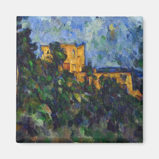 Paul Cezanne - Chateau Noir Magneet (Voorkant)