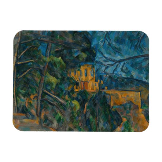 Paul Cezanne - Chateau Noir Magneet (Horizontaal)