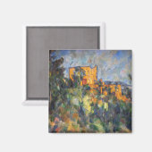 Paul Cezanne - Chateau Noir Magneet (Voorkant / Achterkant)