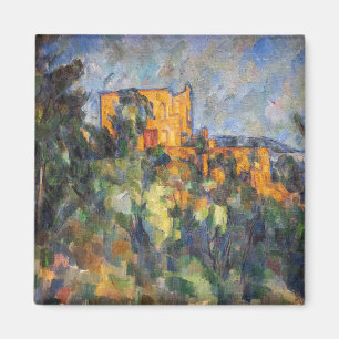 Paul Cezanne - Chateau Noir Magneet