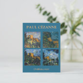 Paul Cezanne - Chateau Noir Mastersheets selectere Briefkaart (Staand voorkant)