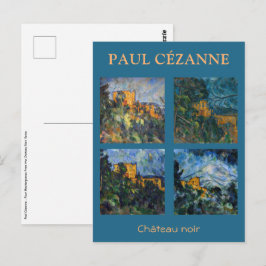 Paul Cezanne - Chateau Noir Mastersheets selectere Briefkaart