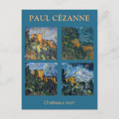 Paul Cezanne - Chateau Noir Mastersheets selectere Briefkaart (Voorkant)