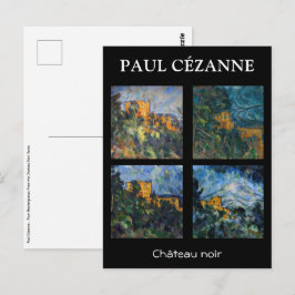 Paul Cezanne - Chateau Noir Mastersheets selectere Briefkaart