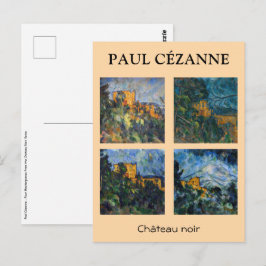 Paul Cezanne - Chateau Noir Mastersheets selectere Briefkaart