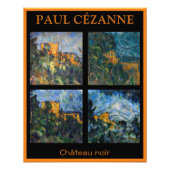 Paul Cezanne - Chateau Noir Mastersheets selectere Foto Afdruk (Voorkant)