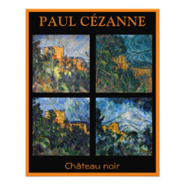 Paul Cezanne - Chateau Noir Mastersheets selectere Foto Afdruk