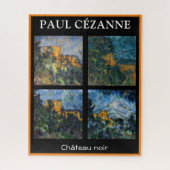 Paul Cezanne - Chateau Noir Mastersheets selectere Legpuzzel (Verticaal)
