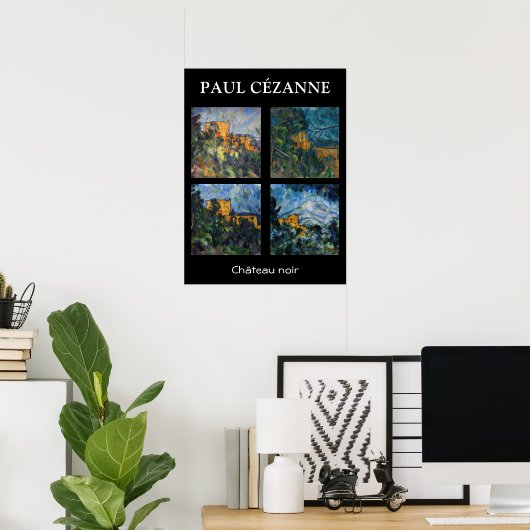 Paul Cezanne - Chateau Noir Mastersheets selectere Poster (Thuiskantoor)