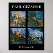 Paul Cezanne - Chateau Noir Mastersheets selectere Poster (Voorkant)