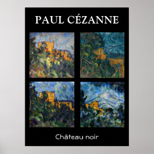 Paul Cezanne - Chateau Noir Mastersheets selectere Poster