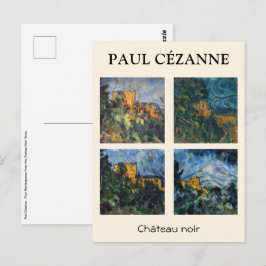 Paul Cezanne - Chateau Noir Meesterwerken Selectie Briefkaart