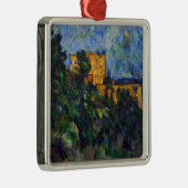 Paul Cezanne - Chateau Noir Metalen Ornament (Rechts)