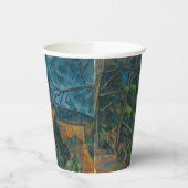 Paul Cezanne - Chateau Noir Papieren Bekers (Links)