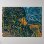 Paul Cezanne - Chateau Noir Poster (Voorkant)