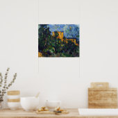 Paul Cezanne - Chateau Noir Poster (Keuken)