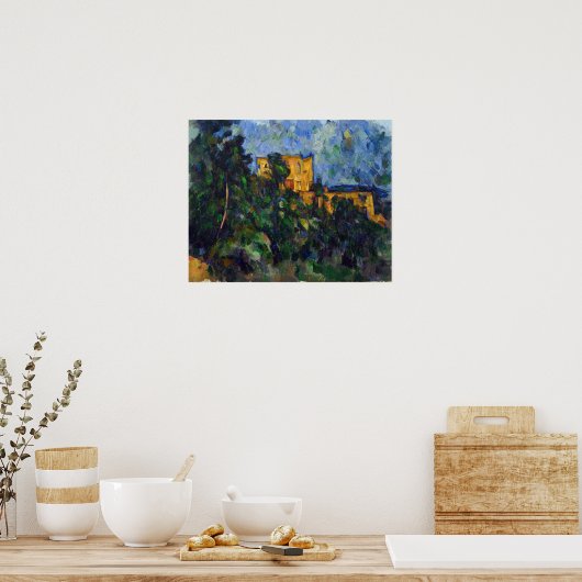 Paul Cezanne - Chateau Noir Poster (Keuken)