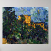 Paul Cezanne - Chateau Noir Poster (Voorkant)