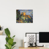 Paul Cezanne - Chateau Noir Poster (Thuiskantoor)