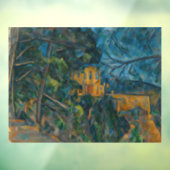 Paul Cezanne - Chateau Noir Raamsticker (Vel 3)