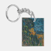 Paul Cezanne - Chateau Noir Sleutelhanger (Voorkant Links)