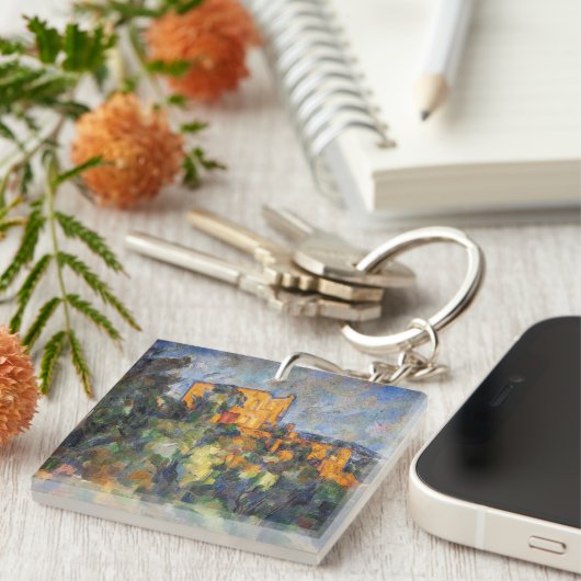 Paul Cezanne - Chateau Noir Sleutelhanger (Voorkant Rechts)