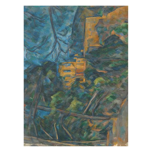 Paul Cezanne - Chateau Noir Tafelkleed (Voorkant)