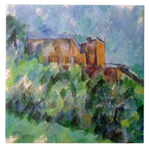 Paul Cezanne - Chateau Noir Tegeltje
