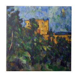 Paul Cezanne - Chateau Noir Tegeltje