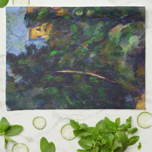 Paul Cezanne - Chateau Noir Theedoek (Gevouwen)