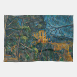 Paul Cezanne - Chateau Noir Theedoek