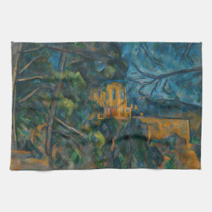 Paul Cezanne - Chateau Noir Theedoek