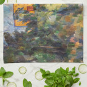 Paul Cezanne - Chateau Noir Theedoek (Gevouwen)