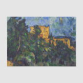 Paul Cezanne - Chateau Noir Tissuepapier (Voorkant)