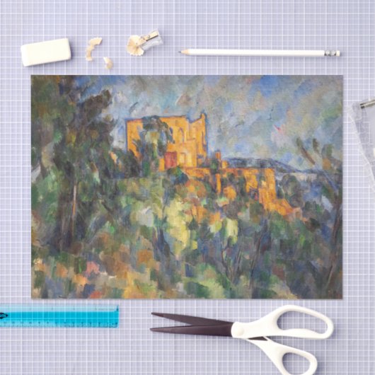 Paul Cezanne - Chateau Noir Tissuepapier (Craft)
