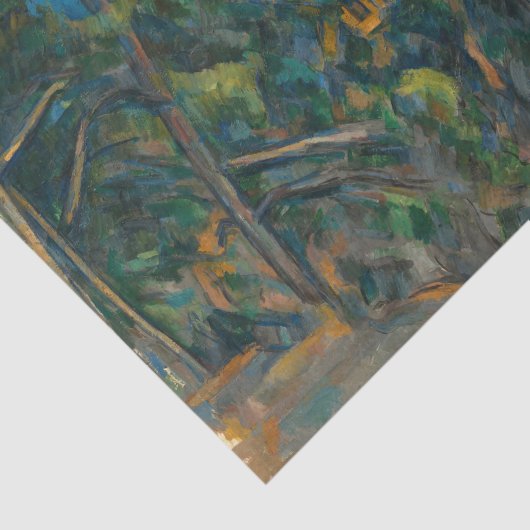 Paul Cezanne - Chateau Noir Tissuepapier (Detail)