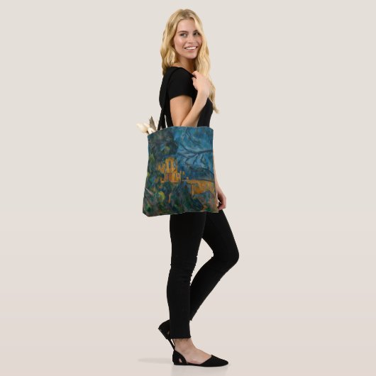 Paul Cezanne - Chateau Noir Tote Bag (Op model)