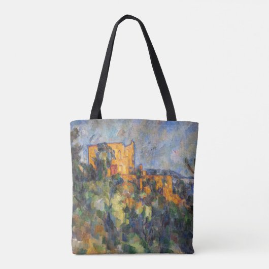Paul Cezanne - Chateau Noir Tote Bag (Achterkant)