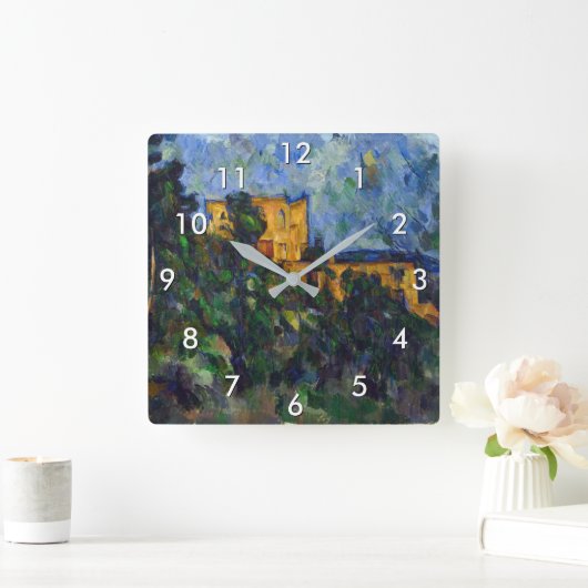 Paul Cezanne - Chateau Noir Vierkante Klok (Huis)