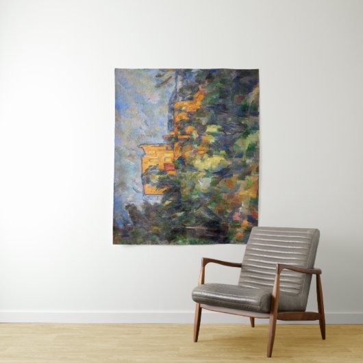 Paul Cezanne - Chateau Noir Wandkleed (In situ)