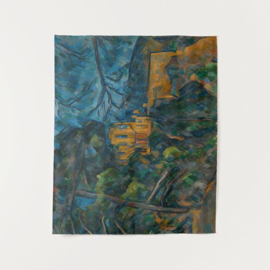 Paul Cezanne - Chateau Noir Wandkleed (Voorkant)