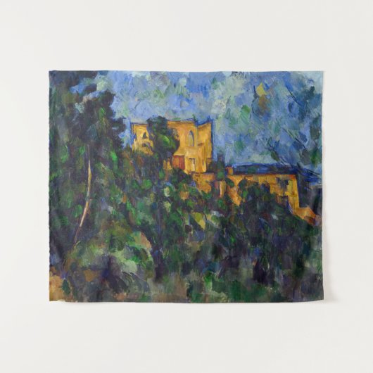 Paul Cezanne - Chateau Noir Wandkleed (Voorkant (horizontaal))